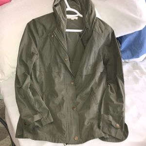 Green spring jacket